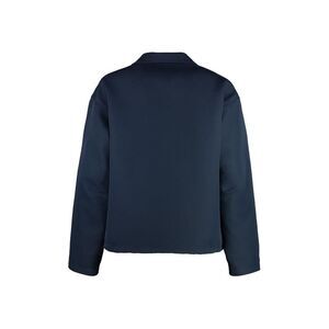 GUCCI Men's Classic Zip-Front Bomber Jacket Men BLUE Outerwear